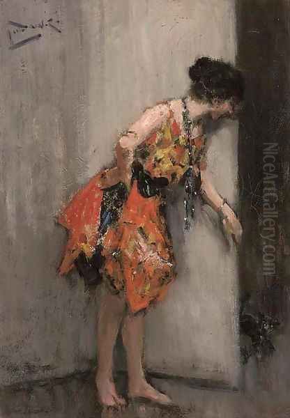 Hide and seek Oil Painting by Albert Ludovici