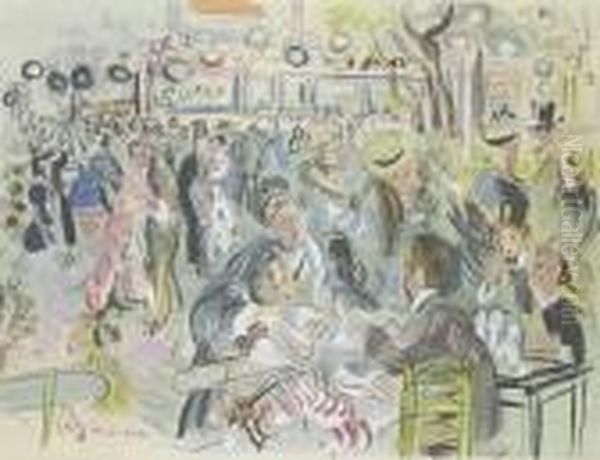 Untitled Oil Painting by Raoul Dufy