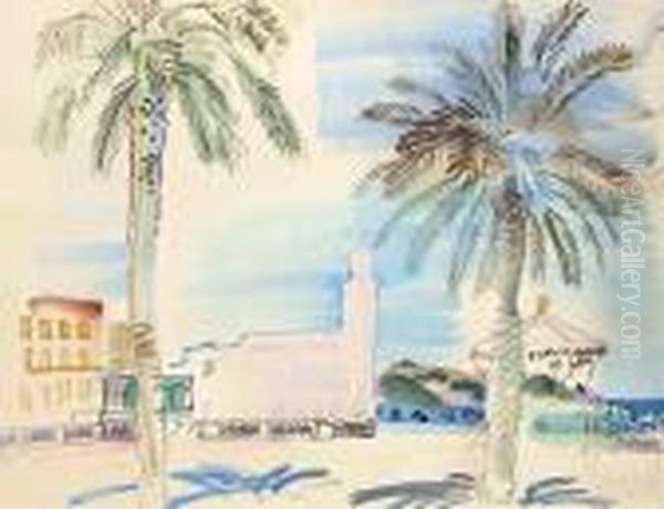 Philippeville En Algerie Oil Painting by Raoul Dufy