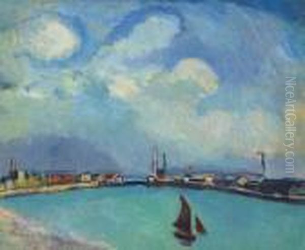 Le Port Oil Painting by Raoul Dufy