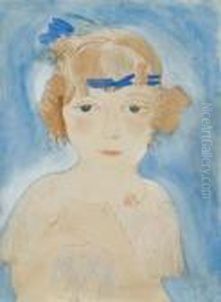 Portrait De Jeanne Chaix Oil Painting by Raoul Dufy