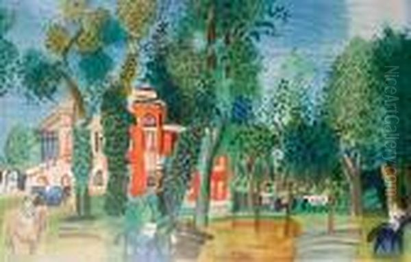 Untitled Oil Painting by Raoul Dufy