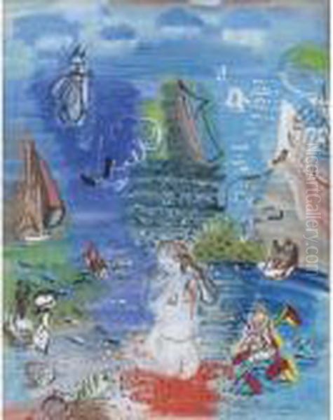 Amphitrite Oil Painting by Raoul Dufy