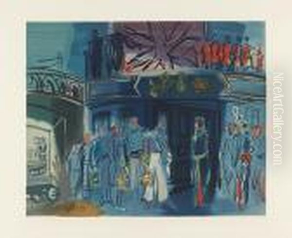 L'opera Ii Oil Painting by Raoul Dufy