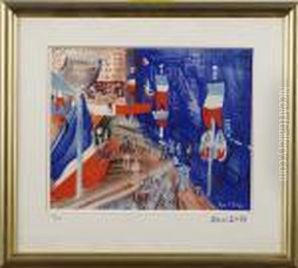 Efter: Oil Painting by Raoul Dufy