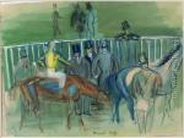 Presentation Des Chevaux by Raoul Dufy