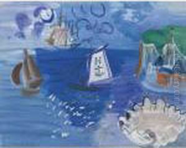 La Baie De Sainte-adresse Oil Painting by Raoul Dufy