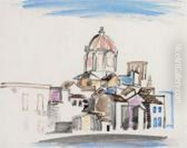 L'eglise De Syracuse Oil Painting by Raoul Dufy