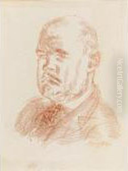 Portrait D'ambroise Vollard Oil Painting by Raoul Dufy