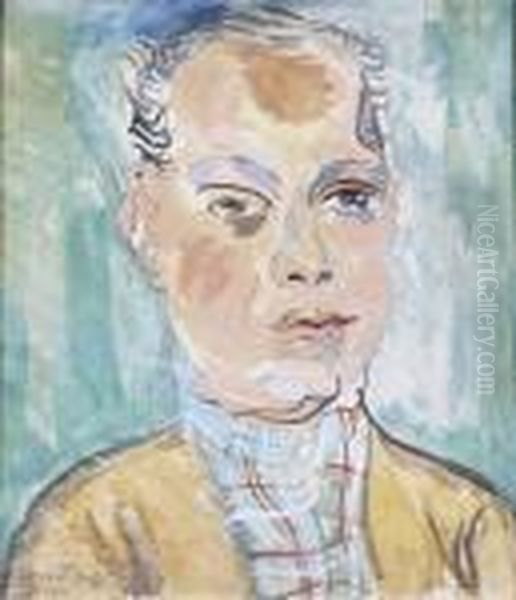 Portrait D'homme Oil Painting by Raoul Dufy