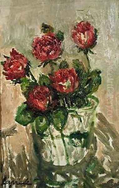 Bouquet Oil Painting by Pierre Laprade