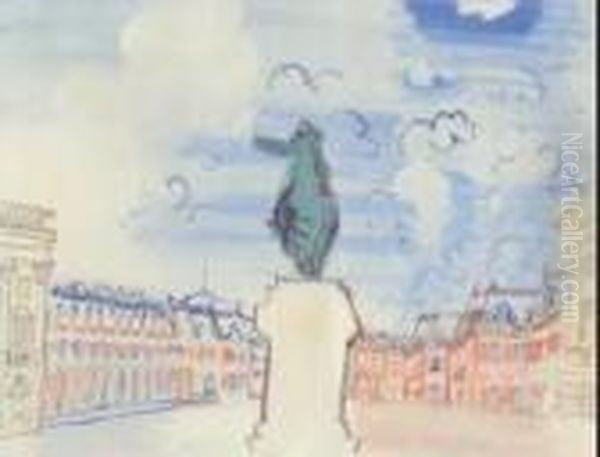 Versailles Oil Painting by Raoul Dufy