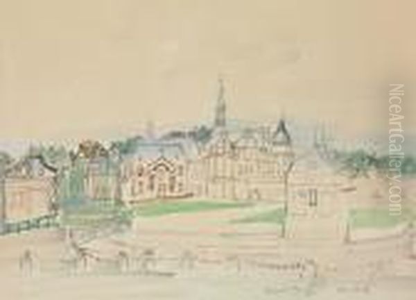 Chantilly Oil Painting by Raoul Dufy