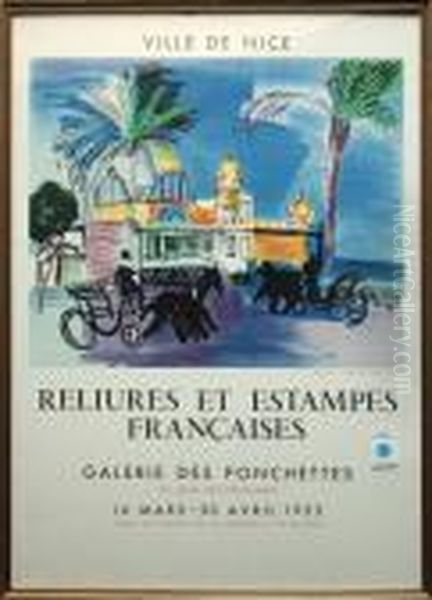 Villa De Nice Oil Painting by Raoul Dufy