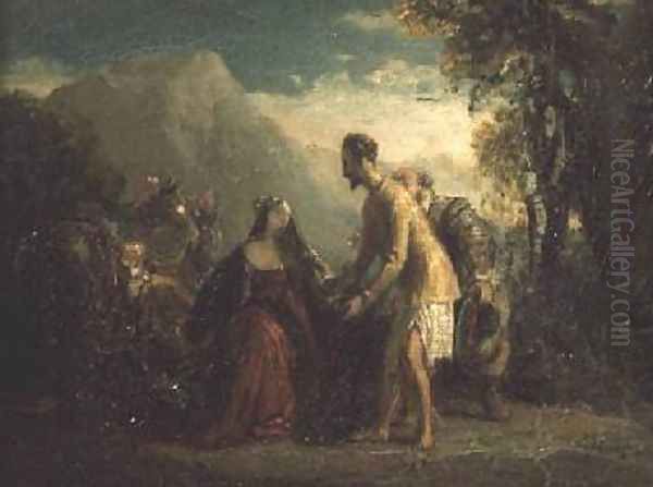 Don Quixote and Dorothea Oil Painting by Charles Robert Leslie