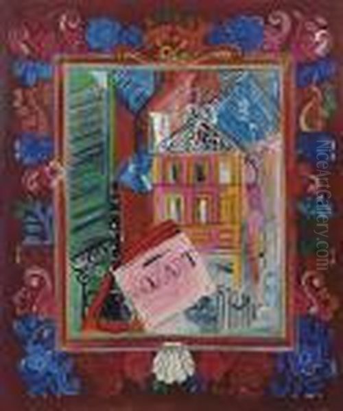 Mozart Oil Painting by Raoul Dufy