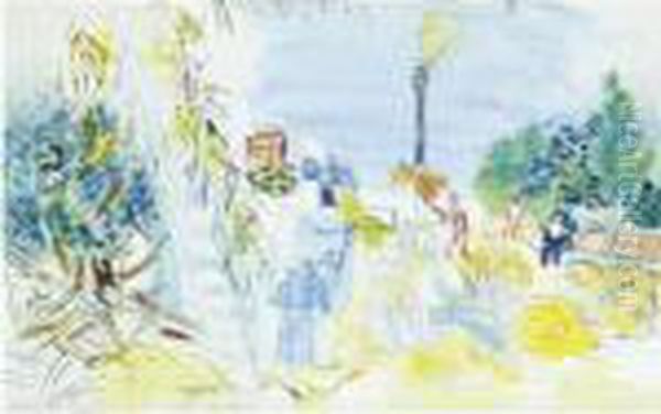 La Moisson Oil Painting by Raoul Dufy