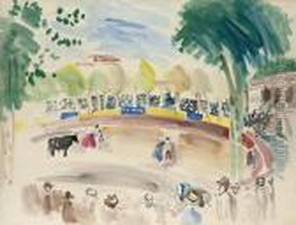 La Corrida Oil Painting by Raoul Dufy