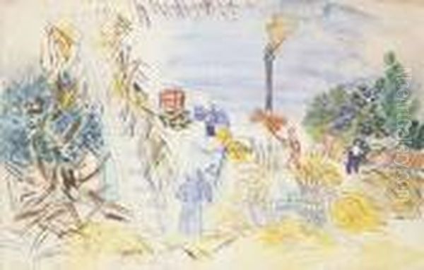 La Moisson Oil Painting by Raoul Dufy