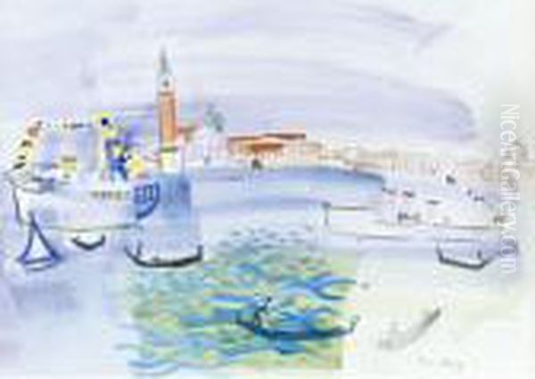 Venise Oil Painting by Raoul Dufy