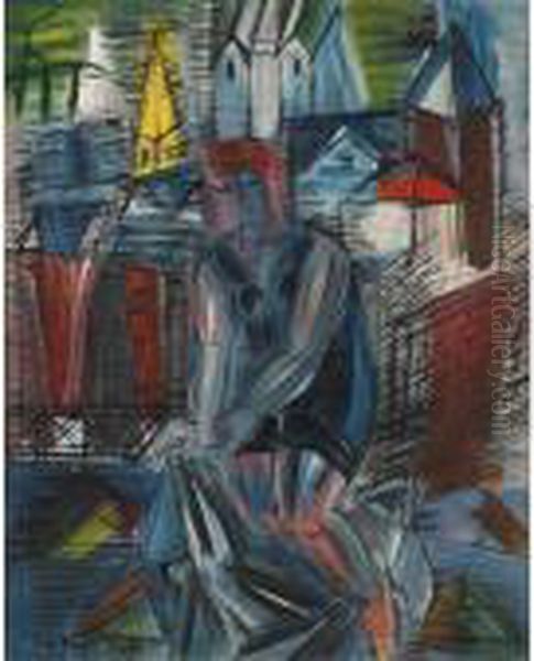 Baigneuse Oil Painting by Raoul Dufy