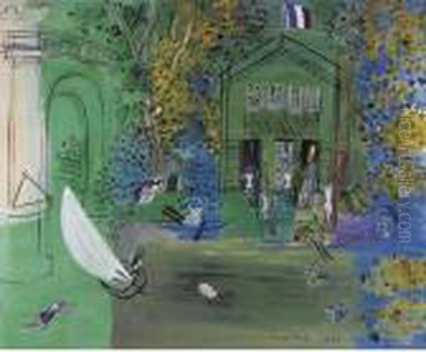 Nogent-sur-marne Oil Painting by Raoul Dufy