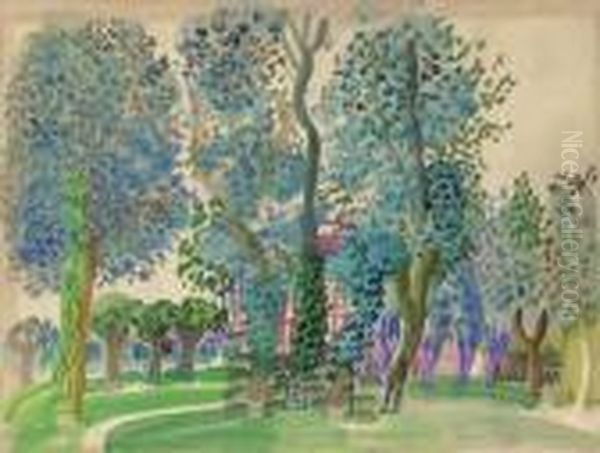 Etude Pour Le Pesage Oil Painting by Raoul Dufy