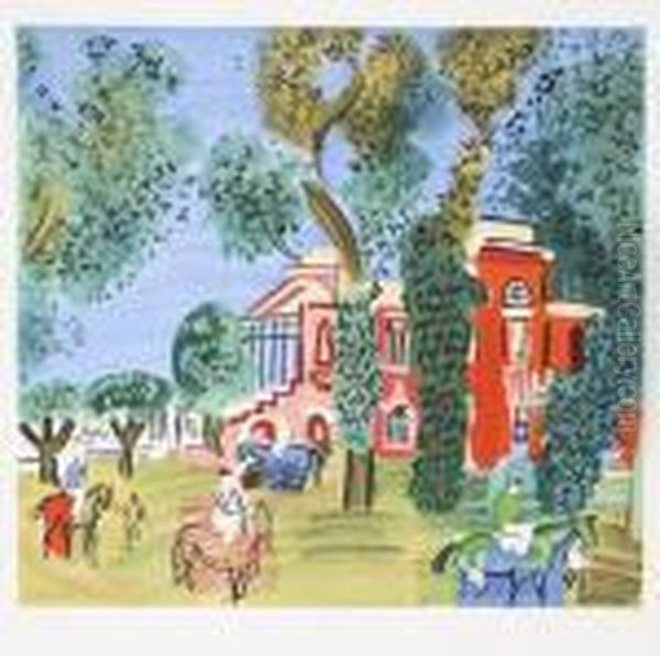 Untitled Oil Painting by Raoul Dufy