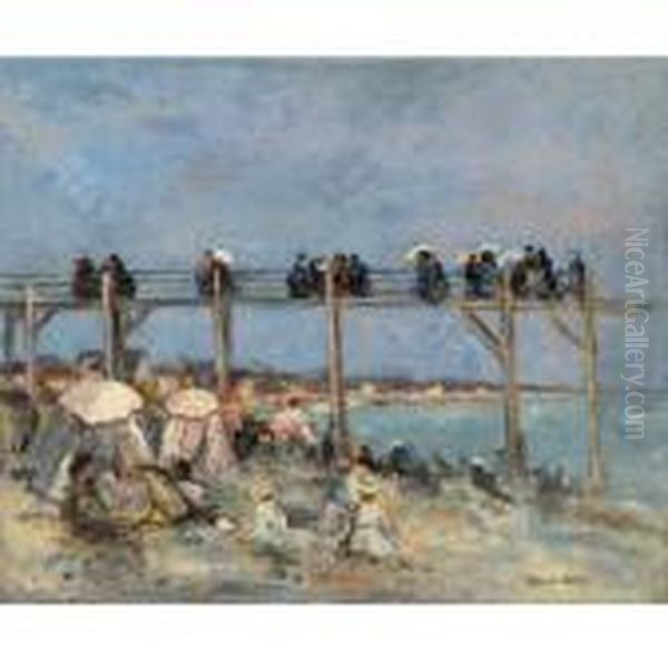 La Plage De Sainte-adresse Oil Painting by Raoul Dufy