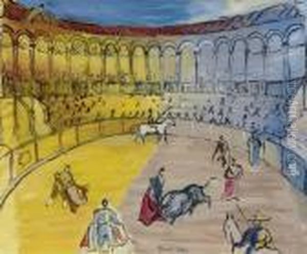 La Corrida by Raoul Dufy