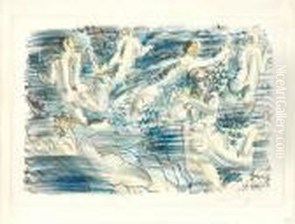 La Mer Oil Painting by Raoul Dufy