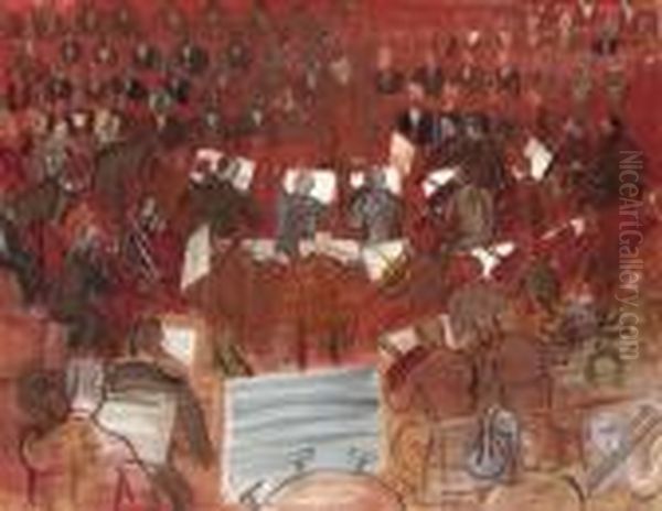 Le Chef D'orchestre Oil Painting by Raoul Dufy