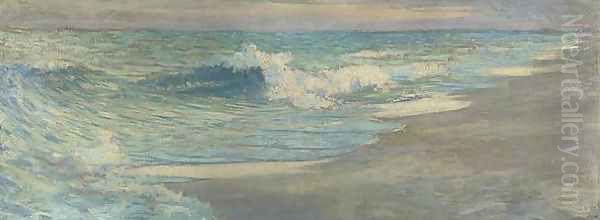 The Sea at East Hampton, 1902 Oil Painting by William de Leftwich Dodge