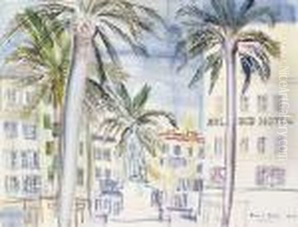 Le Splendid-hotel Oil Painting by Raoul Dufy