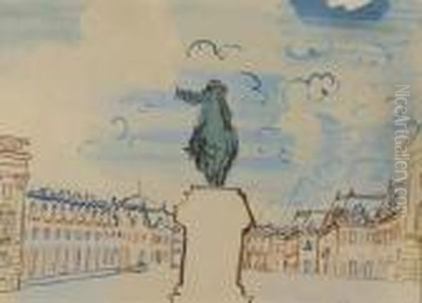 Versailles Oil Painting by Raoul Dufy