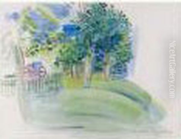 Le Parc Oil Painting by Raoul Dufy