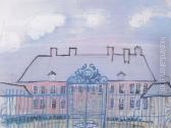 Le Chateau Et La Grille Oil Painting by Raoul Dufy