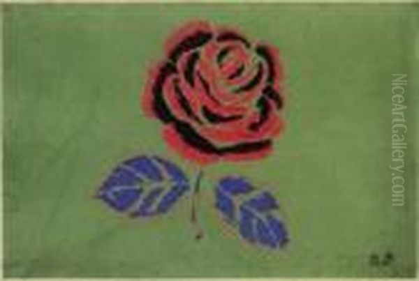 Rosa Oil Painting by Raoul Dufy