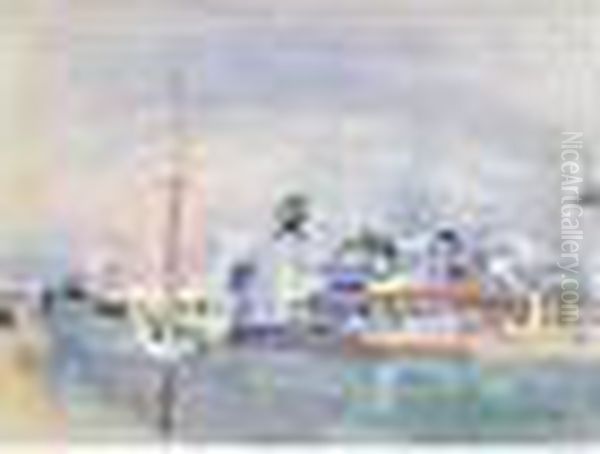 Trouville Oil Painting by Raoul Dufy