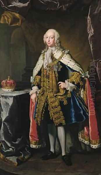 Frederick Prince of Wales Oil Painting by Jean Baptiste van Loo