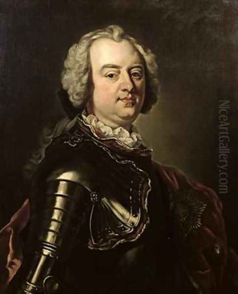 Charles Lennox Oil Painting by Jean Baptiste van Loo