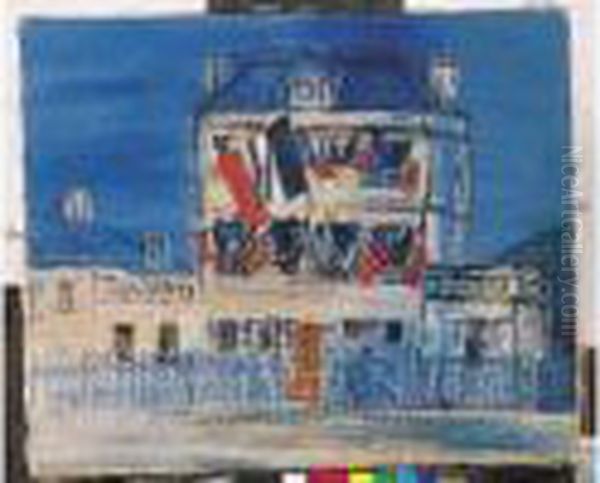 14 Juillet. Oil Painting by Raoul Dufy