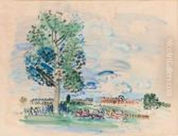 Chantilly Oil Painting by Raoul Dufy