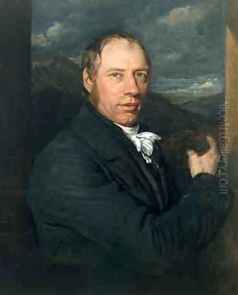 Richard Trevithick 1771-1833 Oil Painting by John Linnell