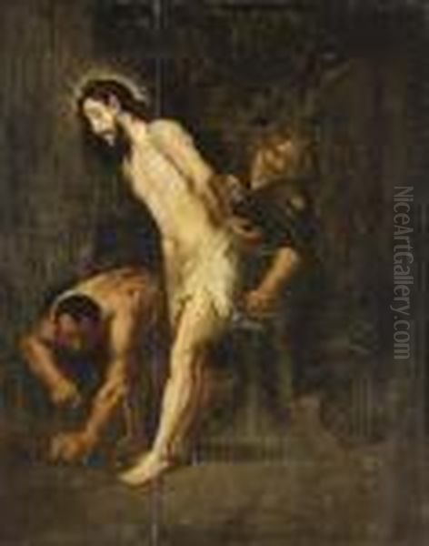 Capture Of Christ Oil Painting by Karel Dujardin