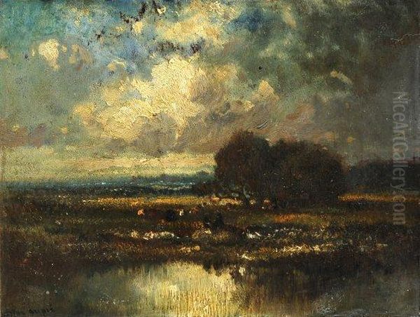 Paysage Oil Painting by Leon Victor Dupre