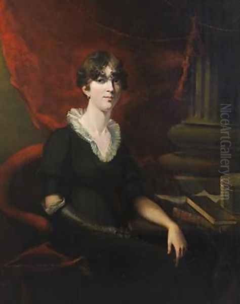 Portrait of a Lady possibly Sarah Harriet Burney 1772-1884 Oil Painting by Sir Thomas Lawrence