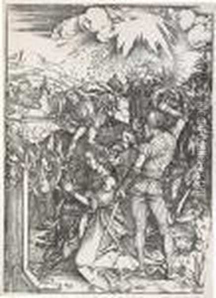 The Martyrdom Of Saint Catherine Oil Painting by Albrecht Durer