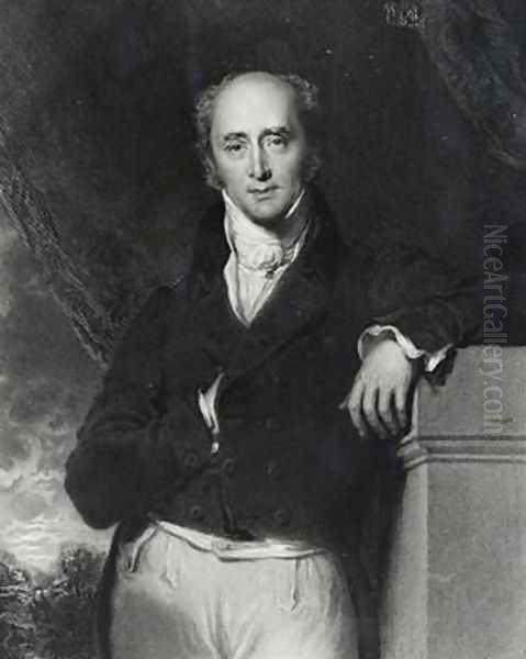 Portrait of the Right Honourable Charles Grey Oil Painting by Sir Thomas Lawrence