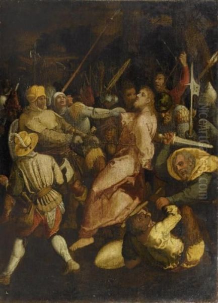 The Capture Of Christ Oil Painting by Albrecht Durer